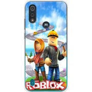 Чехол BoxFace Motorola E6i Roblox Білдерман