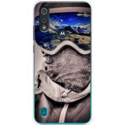 Чехол BoxFace Motorola E6i snowboarder