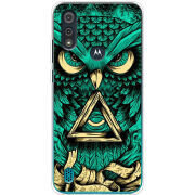 Чехол BoxFace Motorola E6i Masonic Owl