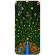 Чехол BoxFace Motorola E6i Peacocks Tail