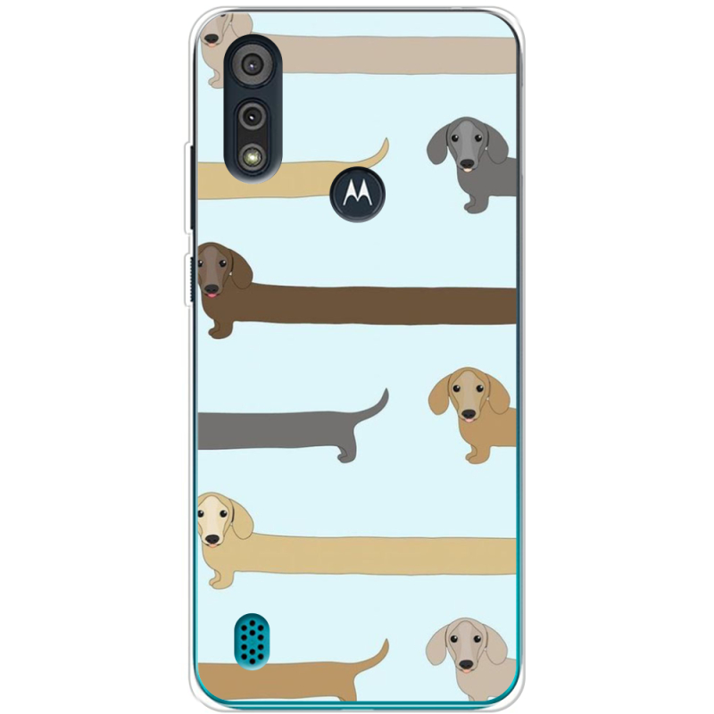 Чехол BoxFace Motorola E6i Dachshund