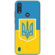 Чехол BoxFace Motorola E6i Герб України