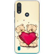 Чехол BoxFace Motorola E6i Teddy Bear Love