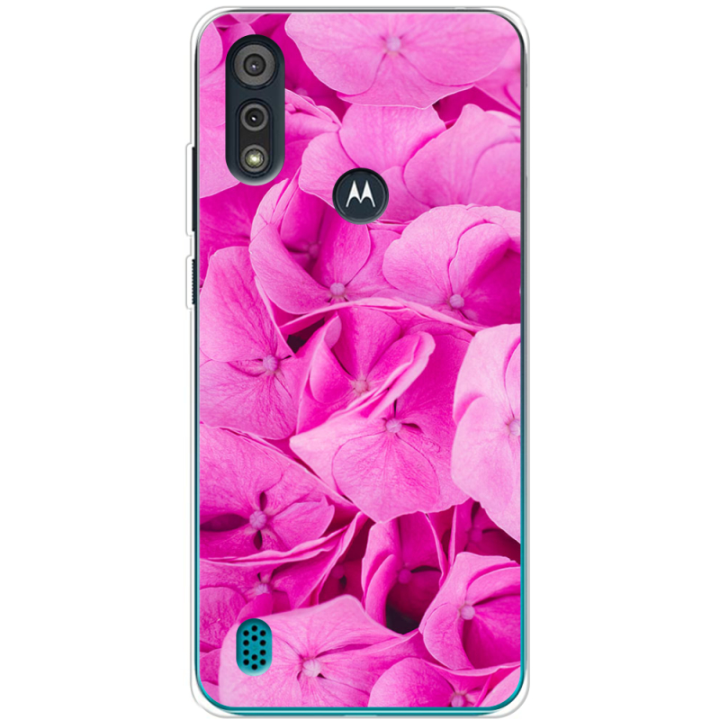 Чехол BoxFace Motorola E6i Pink Flowers