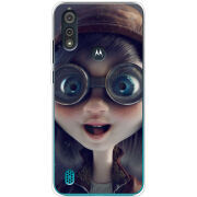 Чехол BoxFace Motorola E6i Blue Eyes