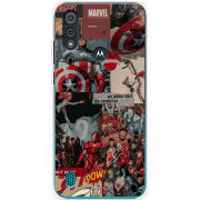 Чехол BoxFace Motorola E6i Marvel Avengers