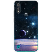 Чехол BoxFace Motorola E6i Space Landscape