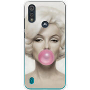 Чехол BoxFace Motorola E6i Marilyn Monroe Bubble Gum