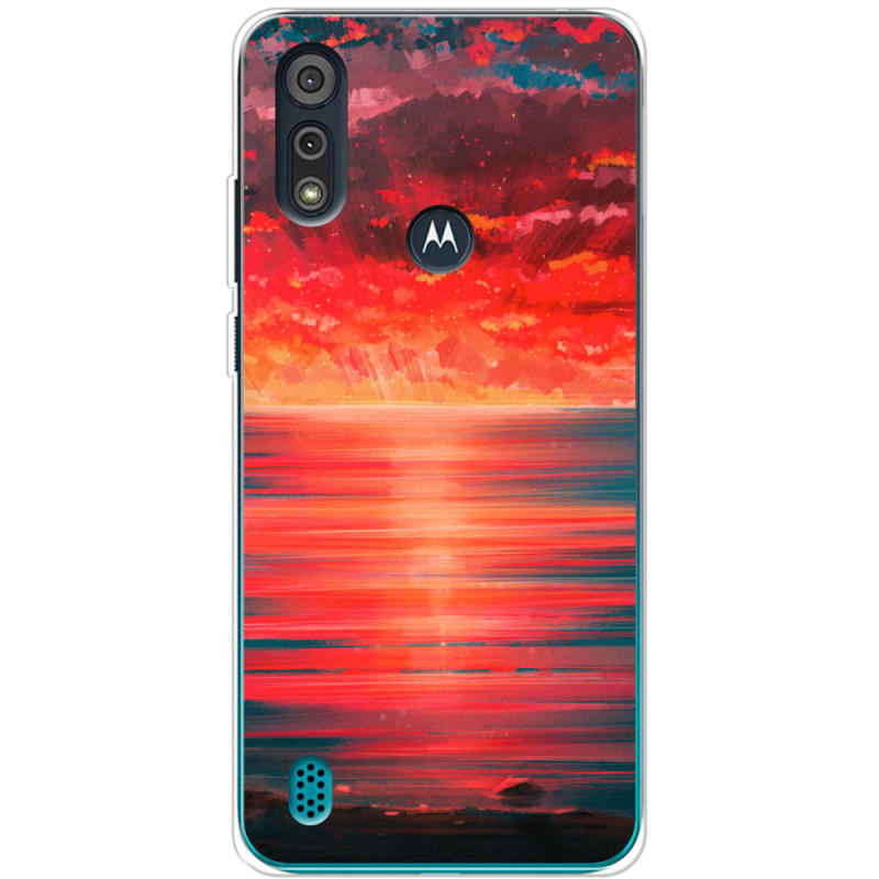 Чехол BoxFace Motorola E6i Seaside b