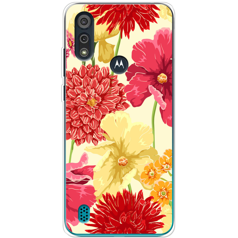 Чехол BoxFace Motorola E6i Flower Bed