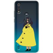 Прозрачный чехол BoxFace Motorola E6i Just a Girl