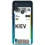 Прозрачный чехол BoxFace Motorola E6i Ticket Kiev