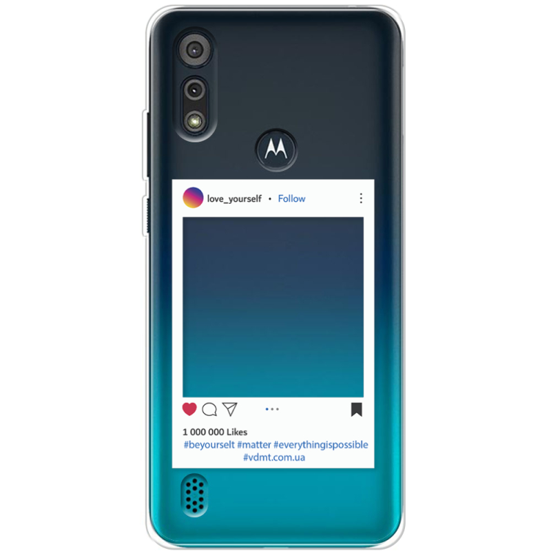 Прозрачный чехол BoxFace Motorola E6i Insta