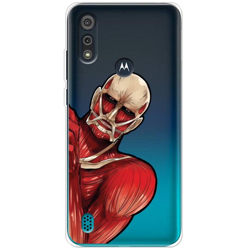 Прозрачный чехол BoxFace Motorola E6i Титан