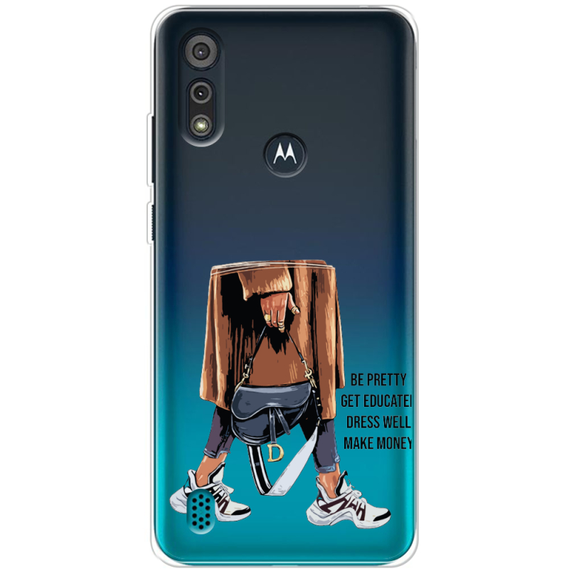 Прозрачный чехол BoxFace Motorola E6i Motivation