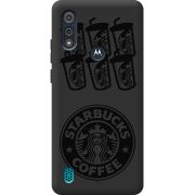 Черный чехол BoxFace Motorola E6i Black Coffee