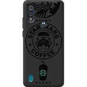 Черный чехол BoxFace Motorola E6i Dark Coffee