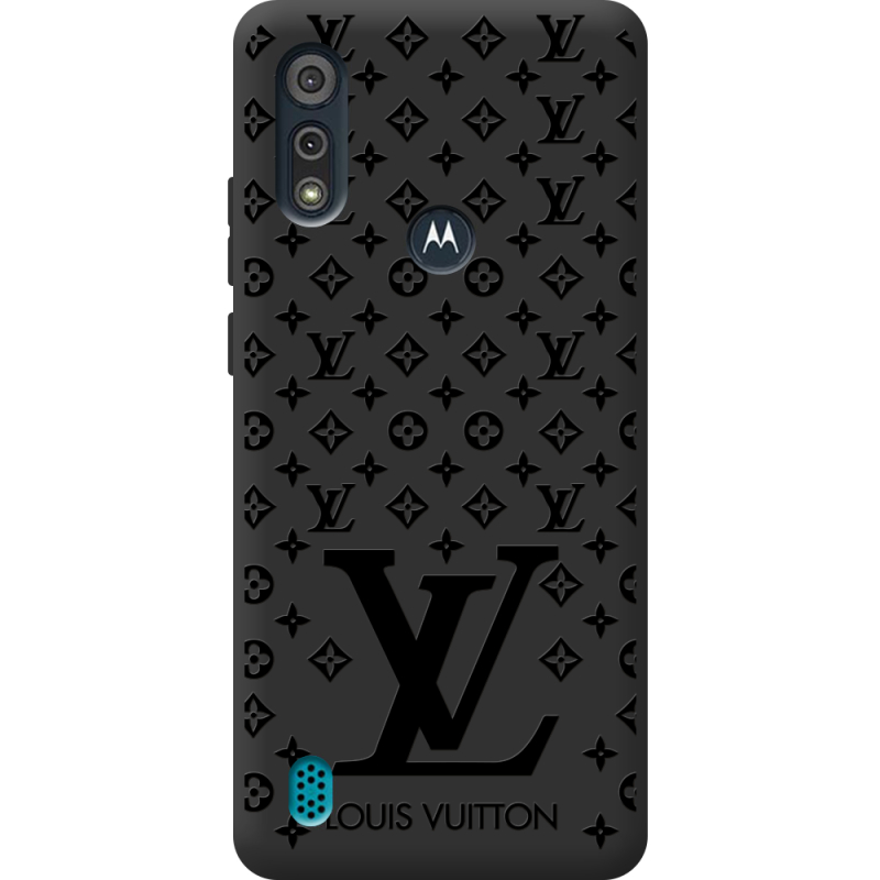 Черный чехол BoxFace Motorola E6i LV Style