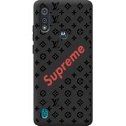 Черный чехол BoxFace Motorola E6i Style S