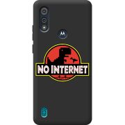 Черный чехол BoxFace Motorola E6i No Internet