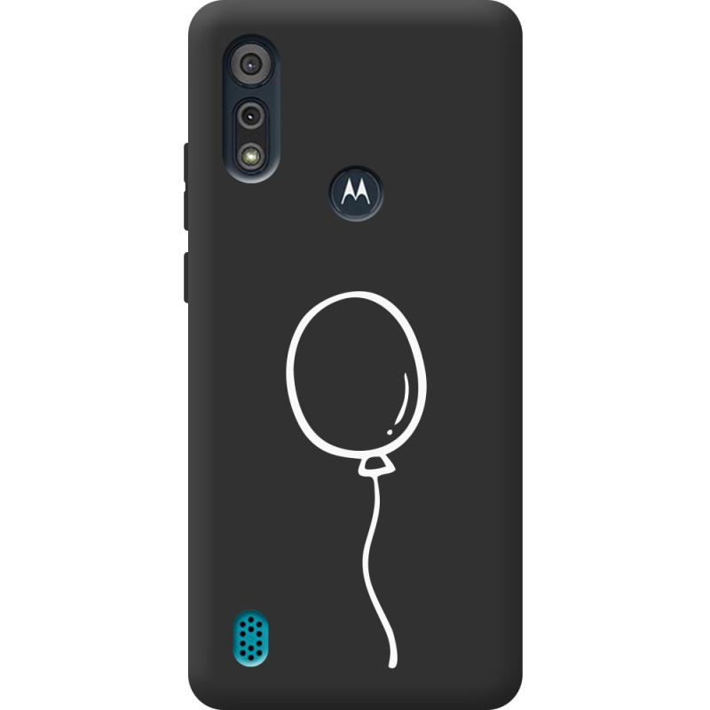 Черный чехол BoxFace Motorola E6i Balloon