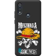 Черный чехол BoxFace Motorola E6i One Piece Большой куш