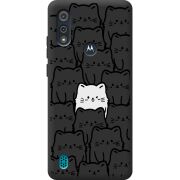 Черный чехол BoxFace Motorola E6i 