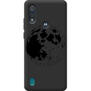 Черный чехол BoxFace Motorola E6i Planet