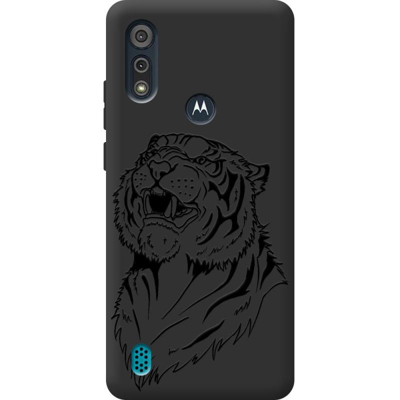 Черный чехол BoxFace Motorola E6i 