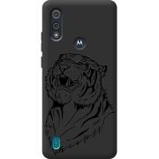 Черный чехол BoxFace Motorola E6i 