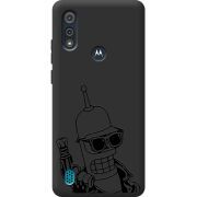 Черный чехол BoxFace Motorola E6i 