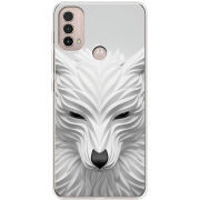 Чехол BoxFace Motorola E40 White Wolf