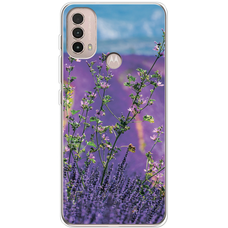 Чехол BoxFace Motorola E40 Lavender Field