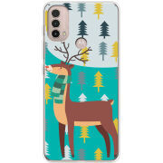 Чехол BoxFace Motorola E40 Foresty Deer