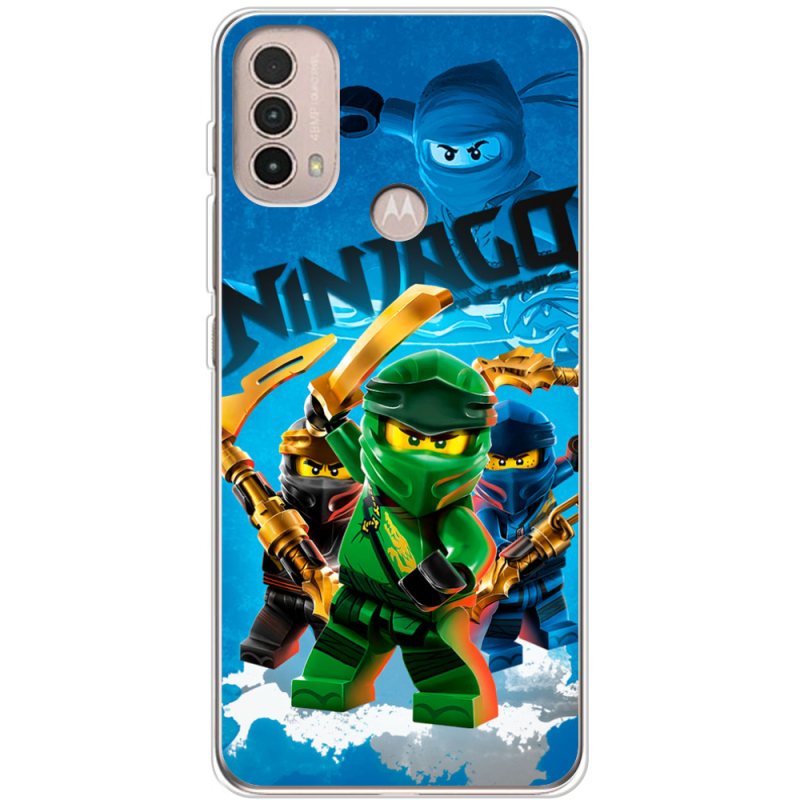 Чехол BoxFace Motorola E40 Lego Ninjago