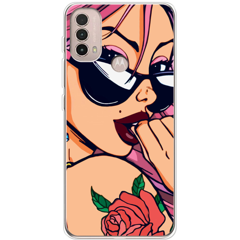 Чехол BoxFace Motorola E40 Pink Girl