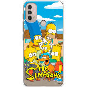 Чехол BoxFace Motorola E40 The Simpsons