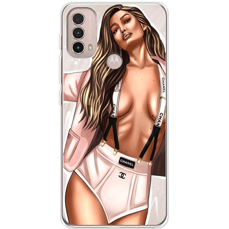 Чехол BoxFace Motorola E40 Fatal Woman