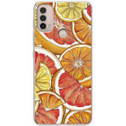 Чехол BoxFace Motorola E40 Citrus Pattern