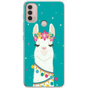 Чехол BoxFace Motorola E40 Cold Llama