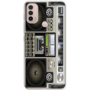 Чехол BoxFace Motorola E40 Old Boombox