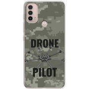Чехол BoxFace Motorola E40 Drone Pilot