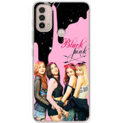 Чехол BoxFace Motorola E40 Blackpink Star