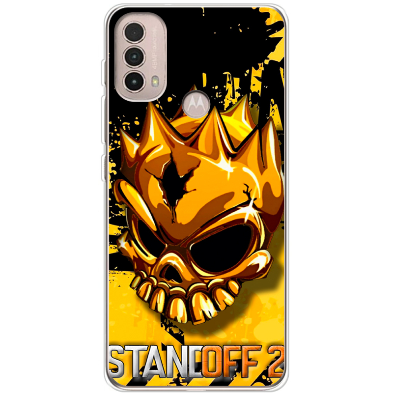 Чехол BoxFace Motorola E40 StandOff 2 gold