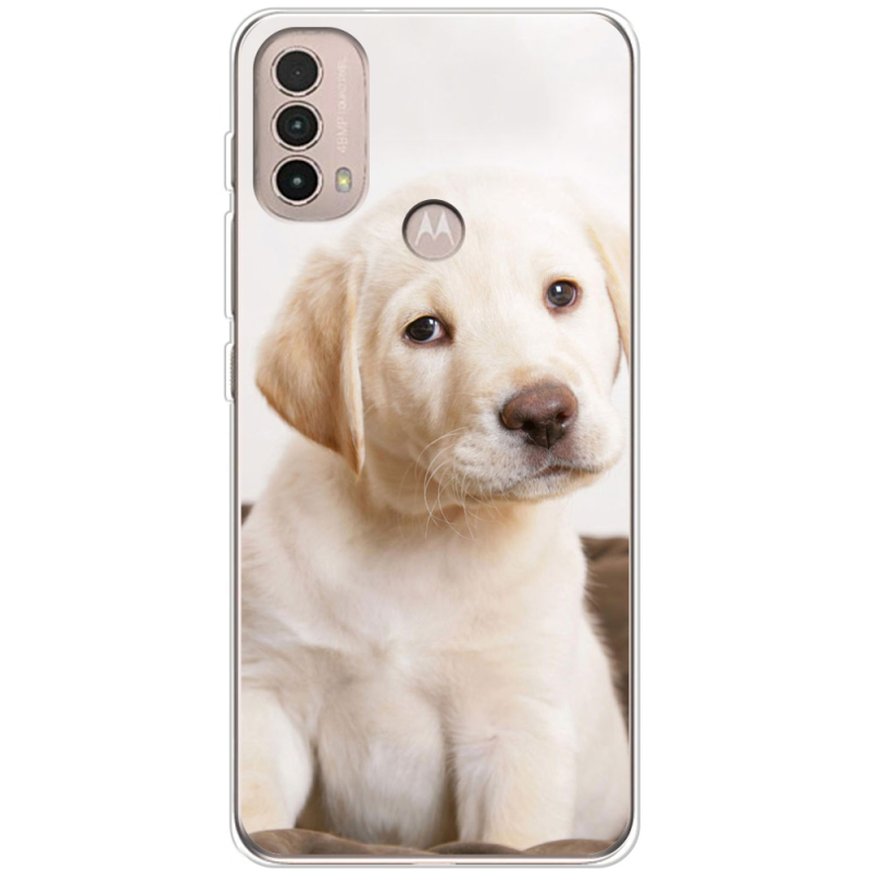 Чехол BoxFace Motorola E40 Puppy Labrador