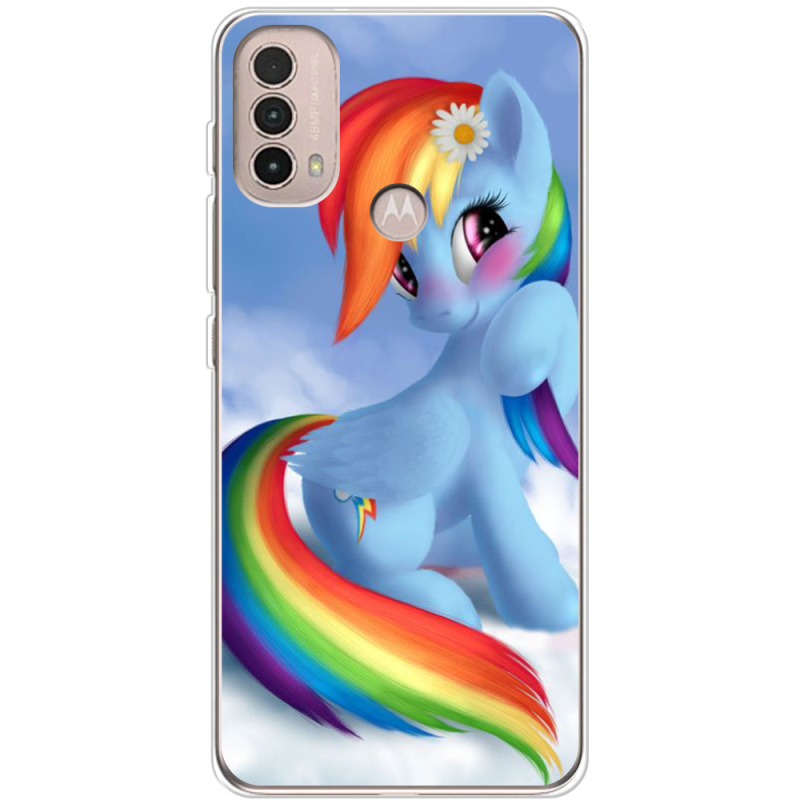 Чехол BoxFace Motorola E40 My Little Pony Rainbow Dash