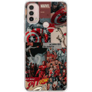 Чехол BoxFace Motorola E40 Marvel Avengers