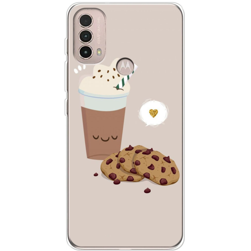 Чехол BoxFace Motorola E40 Love Cookies