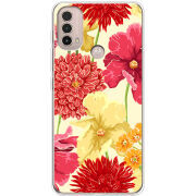 Чехол BoxFace Motorola E40 Flower Bed