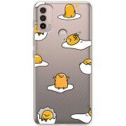 Прозрачный чехол BoxFace Motorola E40 Gudetama